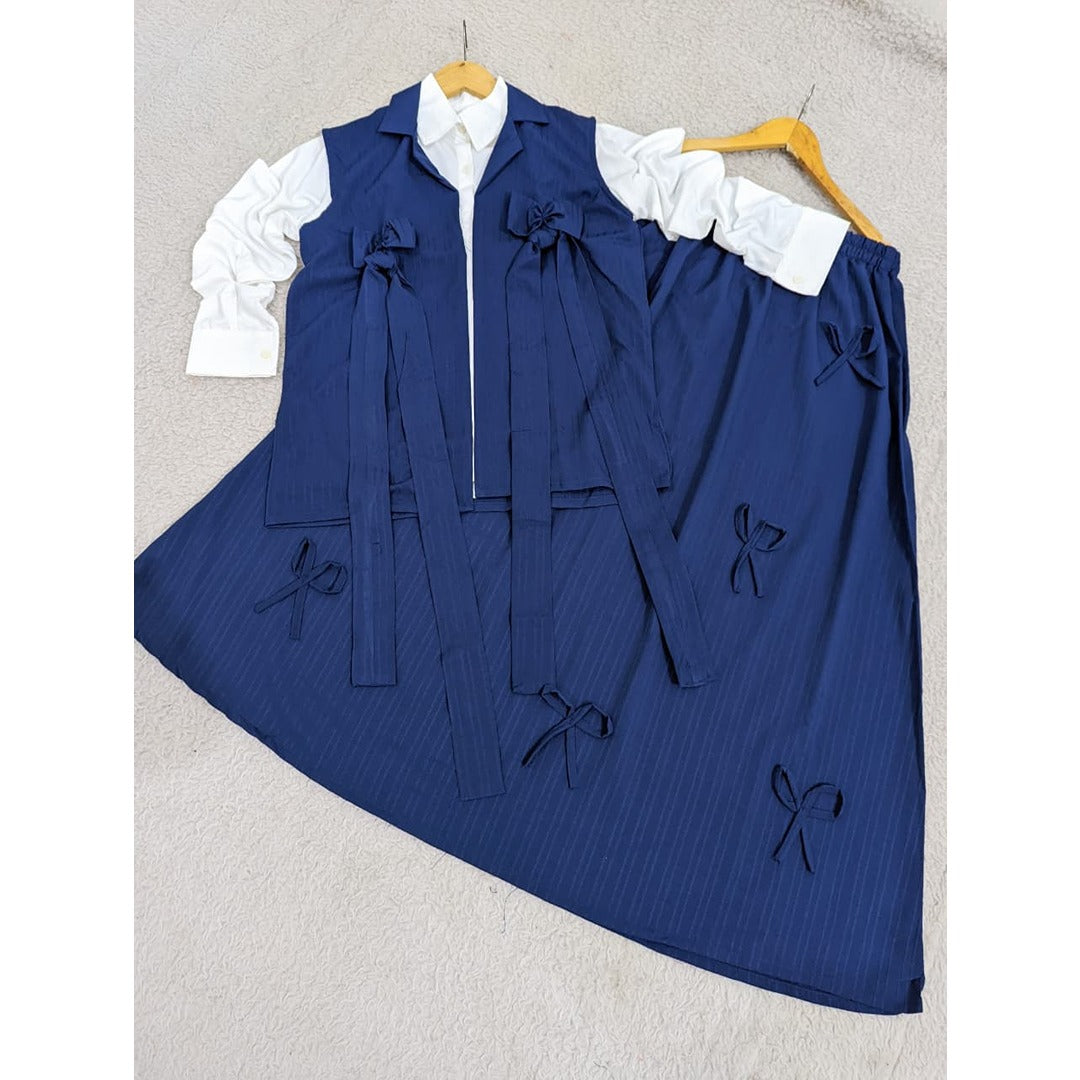 Bow Waist-Coat & Skirt