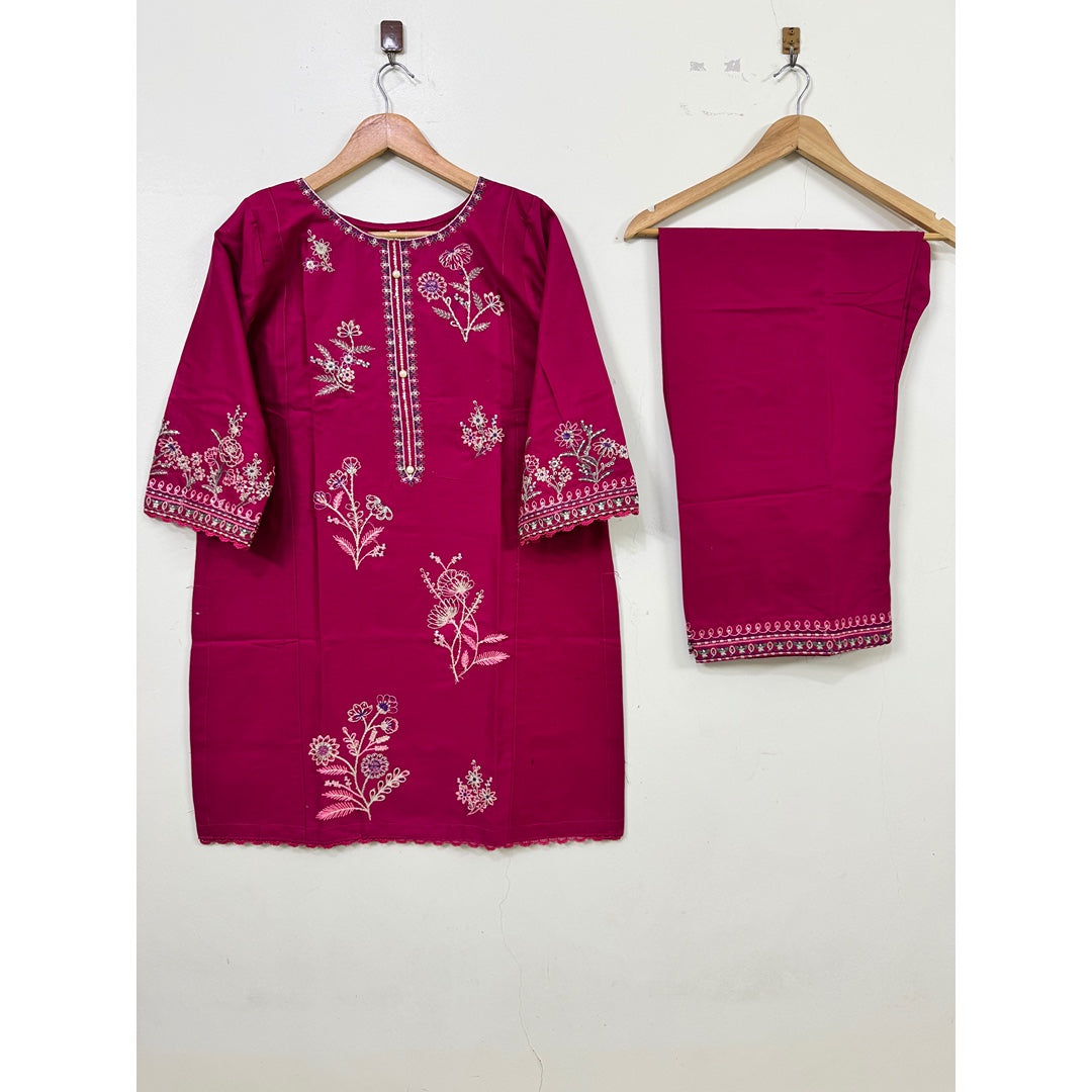 Blush Blossom Luxe – Premium 2PC Eastern Wear