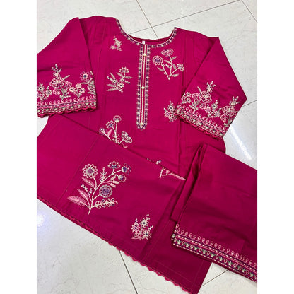Blush Blossom Luxe – Premium 2PC Eastern Wear