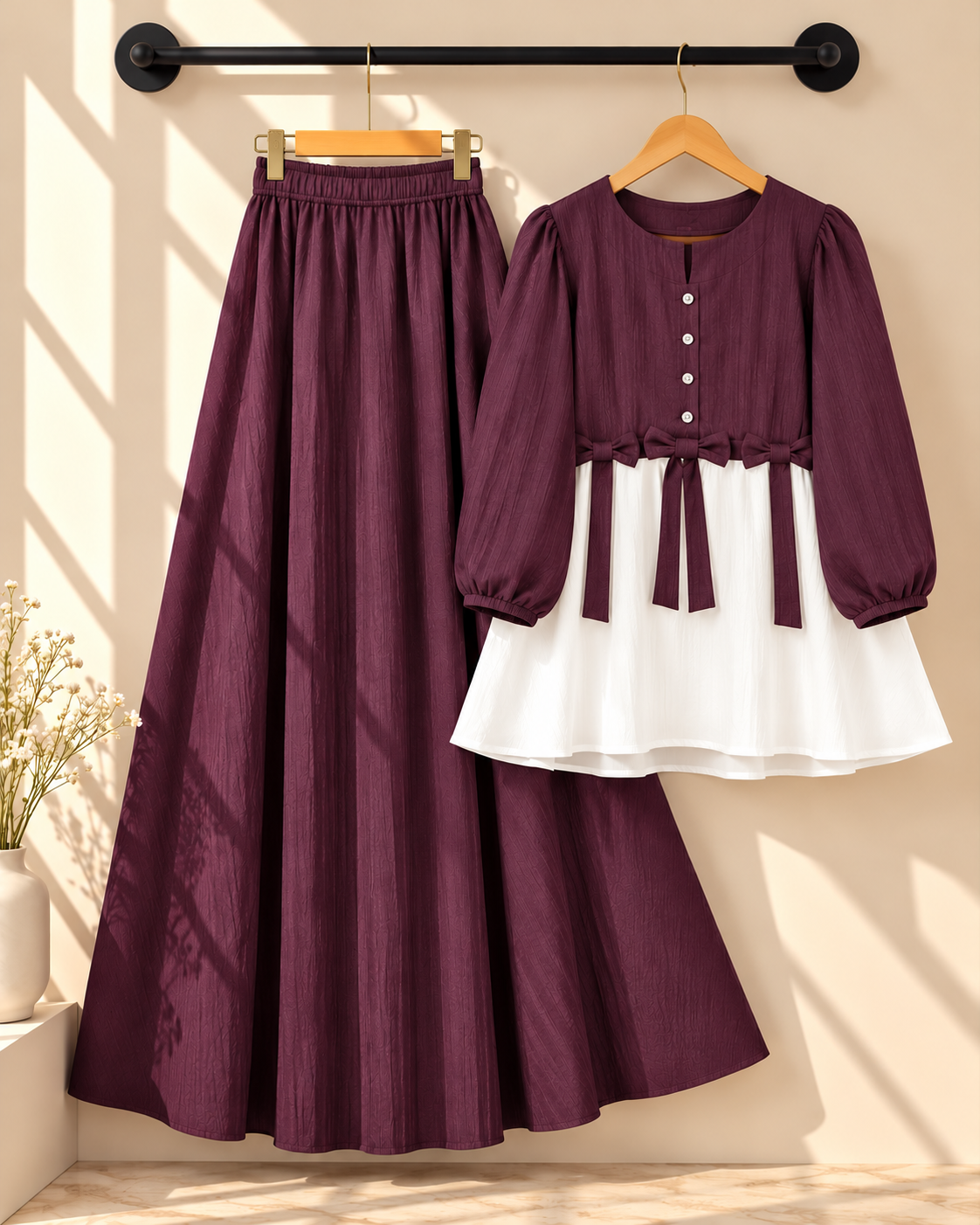 Three Bow Cord Set