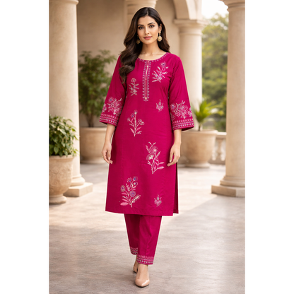 Blush Blossom Luxe – Premium 2PC Eastern Wear