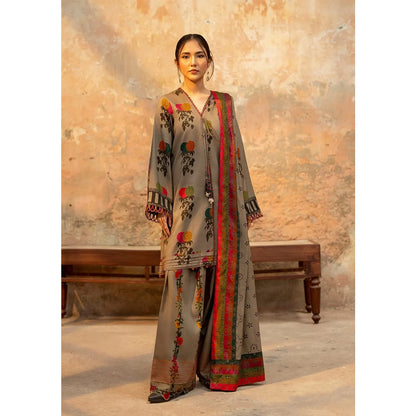 Zarmina Heritage – Premium Printed Suit for Women (3 Piece)