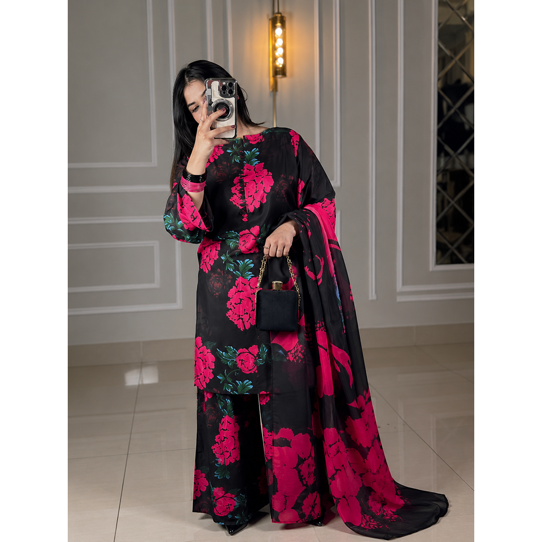 Midnight Rose 3 Piece Co-Ord Set