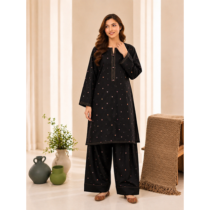 Premium Embroidered Farshi Shalwar Co-Ord Set