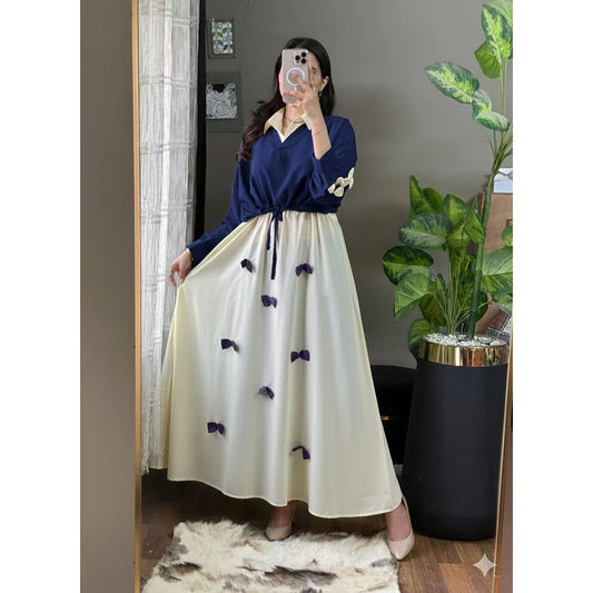 Elegant Bow Two-Piece Dress Set