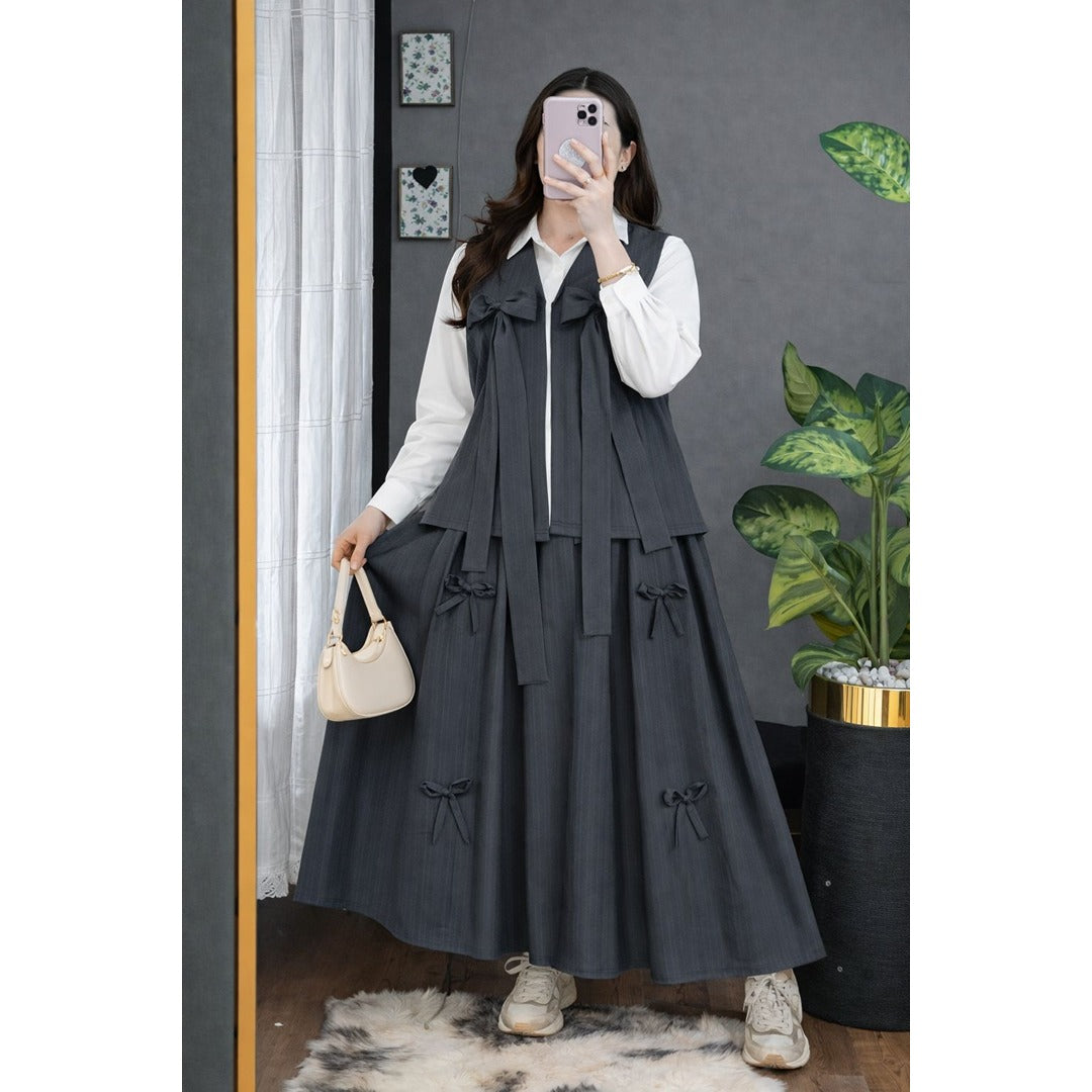Bow Waist-Coat & Skirt