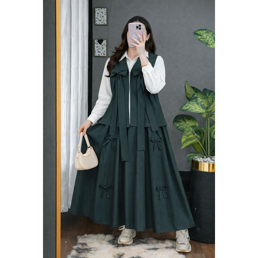 Bow Waist-Coat & Skirt