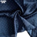 STONE SILK HIJAB (NAVY BLUE)