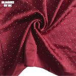 STONE SILK HIJAB (MAROON)