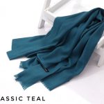 PREMIUM TURKISH – SLUB TEXTURED (WIDER WIDTH) – CLASSIC TEAL