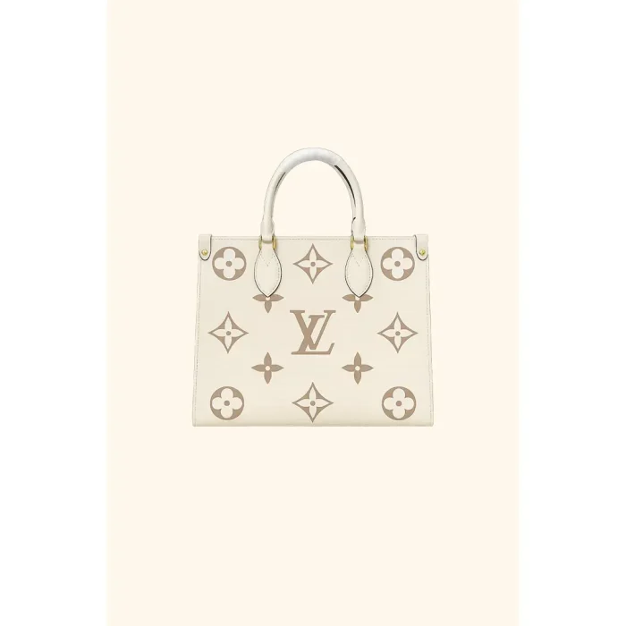 LOUIS VUITTON ONTHEGO MM TOTE BAG – IVORY WHITE