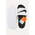 NIKE WHITE-BLACK TICK REBELLION ADELIDE SLIDE