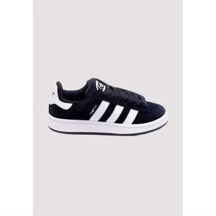 ADIDAS CAMPUS 00S ALL BLACK WHITE STRIPE SUEDE
