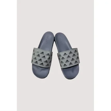 ADIDAS GREY-BLACK PRINTED SLIDE (PREMIUM QUALITY)