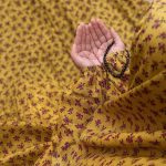 NAMAZ CHADER WITH SLEEVES (MUSTARD YELLOW)