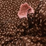 NAMAZ CHADER WITH SLEEVES (RICH BROWN)