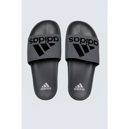 ADIDAS ALL GREY SLIDE V2 WITH BOX