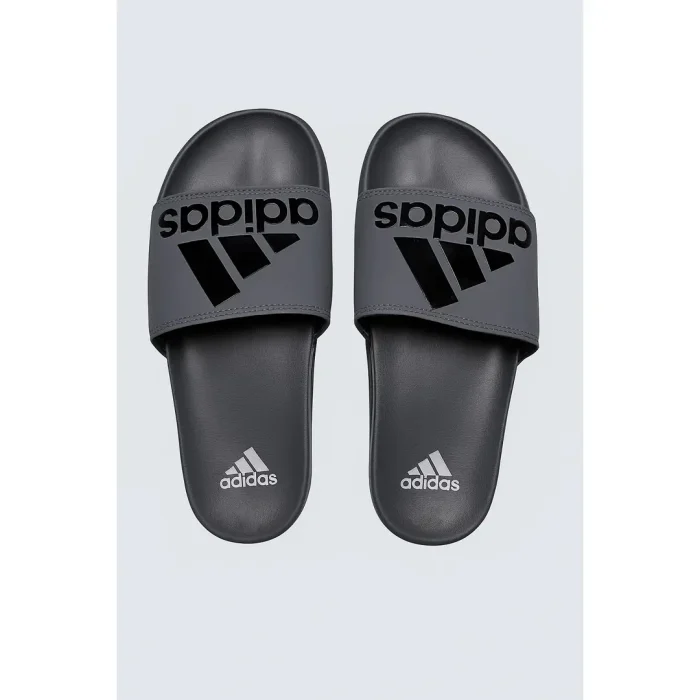 ADIDAS ALL GREY SLIDE V2 WITH BOX