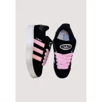 ADIDAS CAMPUS 00S BLACK PINK STRIPE WOMEN SHOES