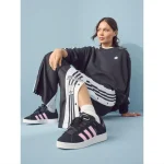 ADIDAS CAMPUS 00S BLACK PINK STRIPE WOMEN SHOES