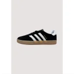 ADIDAS GAZELLE INDOOR BLACK WHITE GUM SOLE