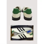 ADIDAS GAZELLE INDOOR OFF WHITE BLACK GREEN