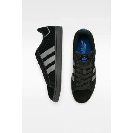 ADIDAS CAMPUS 00S ALL BLACK & BLUE LOGO