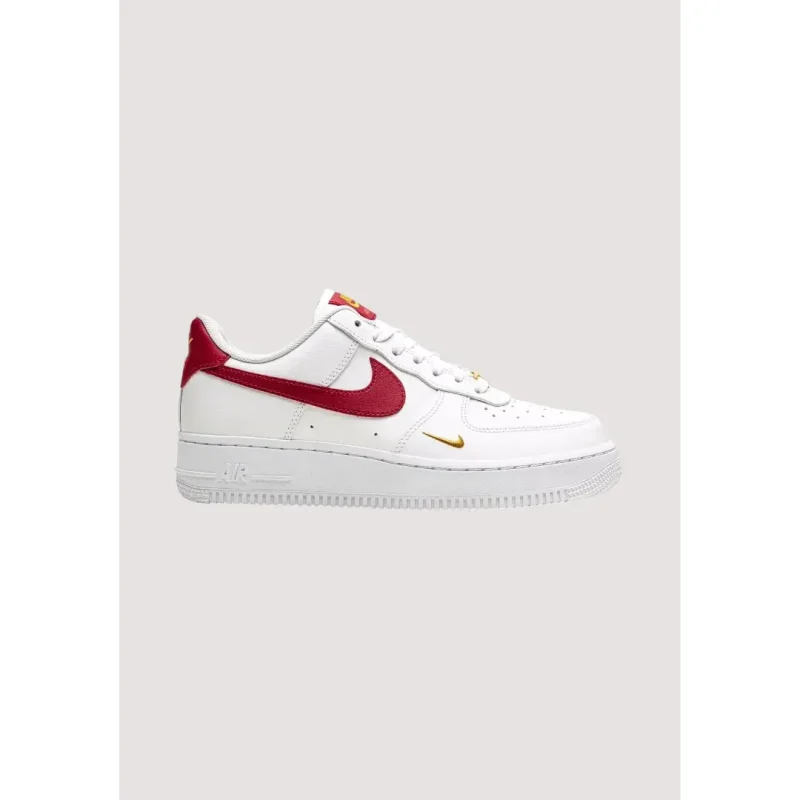 NIKE AIR FORCE 1 LOW WHITE-RED SHOES
